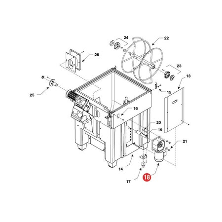 Follett Motor, Lower Agitator As Sy 00925206